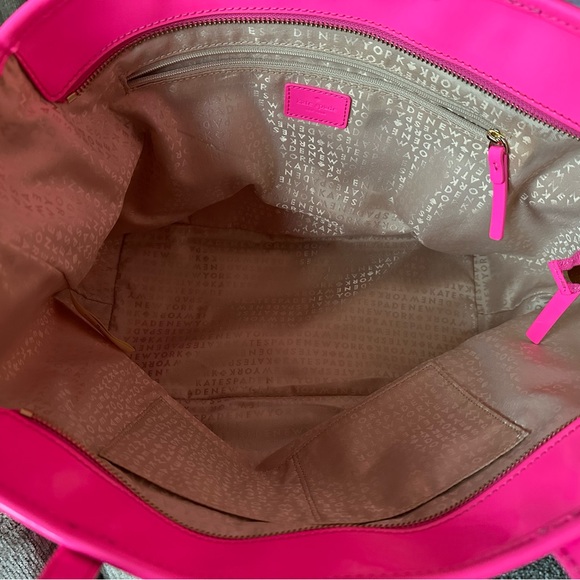 SOLD!! Kate Spade Harmony Metro Perforated Heart Tote Bag - Picture 7 of 8